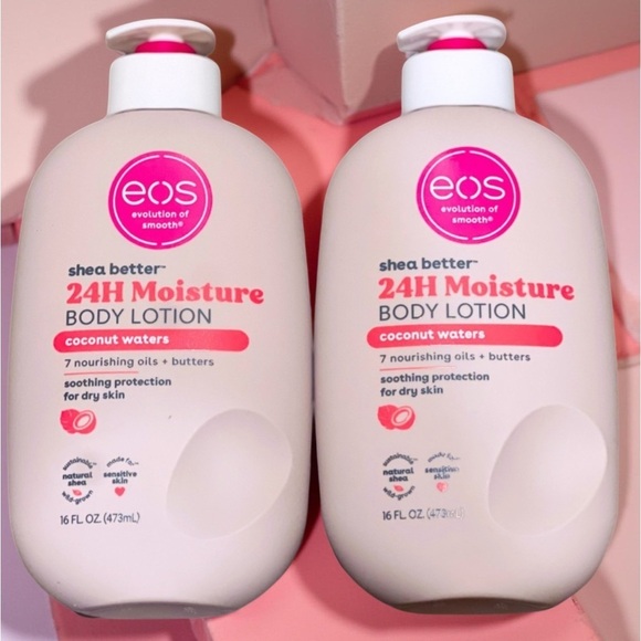 eos Other - 2 EOS Shea Better 24H Moisture Body Lotion - Coconut Water